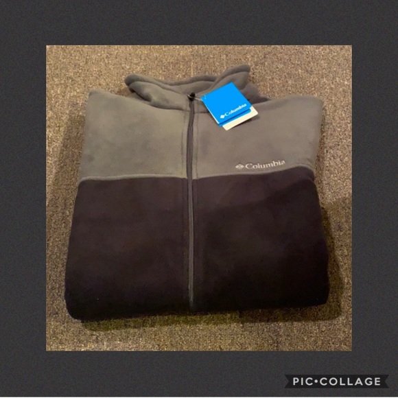 Men’s Columbia Fleece Jacket - Picture 1 of 8
